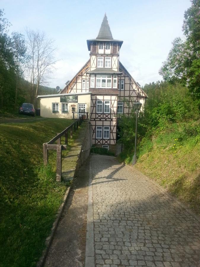 Hotel Schwarzaburg Schwarzburg Exteriör bild