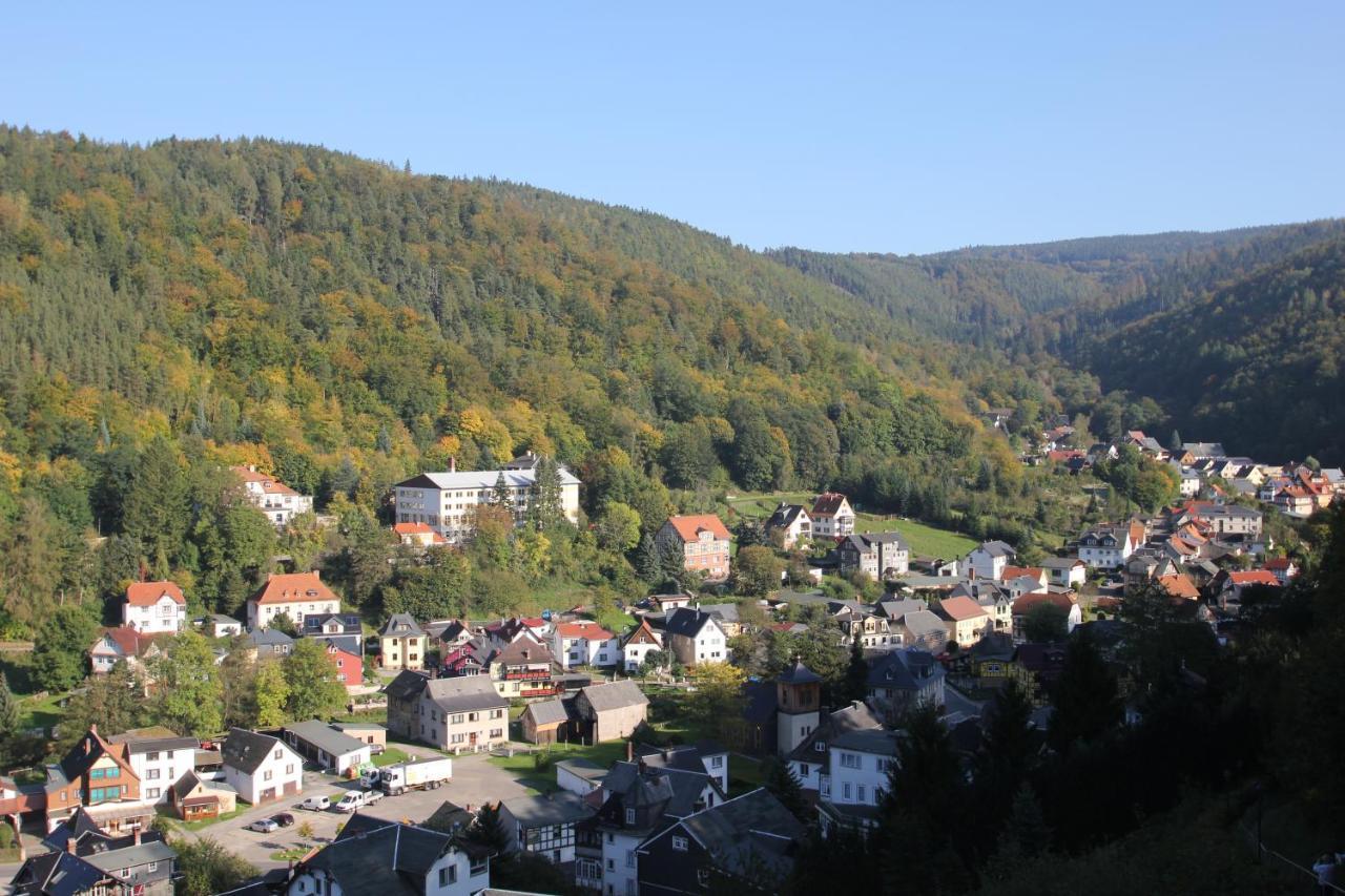 Hotel Schwarzaburg Schwarzburg Exteriör bild